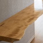 木製テーブル　カウンター　塗装